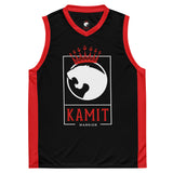 KAMIT WARRIOR LOGO Maillot de basket recyclé all over