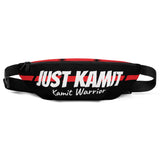 JUST KAMIT Sac Banane Noir et Rouge