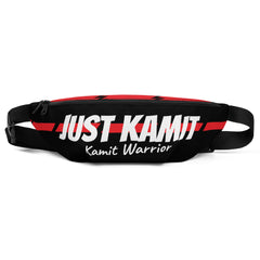 JUST KAMIT Sac Banane Noir et Rouge