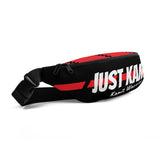 JUST KAMIT Sac Banane Noir et Rouge