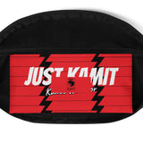 JUST KAMIT Sac Banane Rouge et Blanc