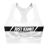 JUST KAMIT Brassière de sport Noir & Blanc