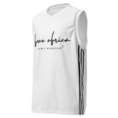 FREE AFRICA Maillot de basket recyclé all over
