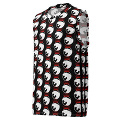 LOGO LEOPARD Maillot de basket recyclé all over