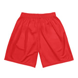 KW INITIAL Short en maille unisexe rouge