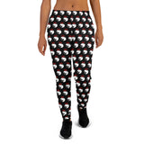LOGO LEOPARD ALL OVER Jogging Femme