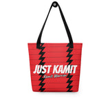 JUST KAMIT Tote bag Rouge et Blanc