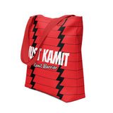 JUST KAMIT Tote bag Rouge et Blanc