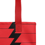 JUST KAMIT Tote bag Rouge et Blanc
