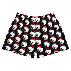 LOGO LEOPARD Short de sport recyclé all over femme