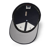 PURE KAMIT Casquette Flexfit noire broderie rouge