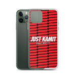 JUST KAMIT Coque pour IPhone Rouge et Blanc