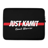 JUST KAMIT Housse Ordinateur Portable Noir et Rouge