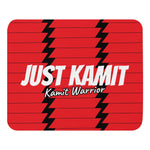 JUST KAMIT Tapis de souris Rouge et Blanc
