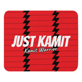 JUST KAMIT Tapis de souris Rouge et Blanc