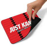 JUST KAMIT Tapis de souris Rouge et Blanc