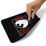 KW LOGO Rouge et blanc Tapis de souris