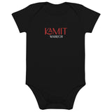 KAMIT WARRIOR LOGO 3 Brodé Body en coton bio bébé