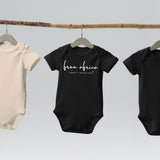 FREE AFRICA Body en coton bio bébé