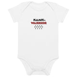 KAMIT IS WARRIOR Brodé Body en coton bio bébé
