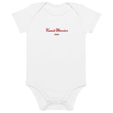 LA FLECHE Brodé Body en coton bio bébé