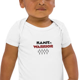 KAMIT IS WARRIOR Brodé Body en coton bio bébé