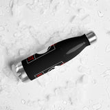 KAMIT WARRIOR LOGO Rouge et Blanc Bouteille en acier inoxydable