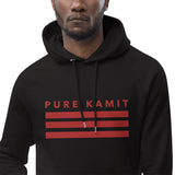 PURE KAMIT Brodé Pull à capuche unisexe écologique