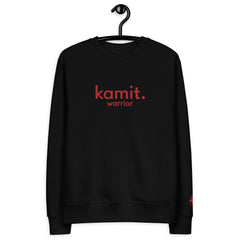KAMIT POINT WARRIOR Brodé Sweatshirt éco-responsable unisexe