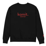KAMIT POINT WARRIOR Brodé Sweatshirt éco-responsable unisexe