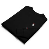 LOGO LEOPARD SUR LE COTE BRODE Sweatshirt éco-responsable unisexe