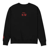 KW INITIAL Brodé Sweatshirt éco-responsable unisexe (new)