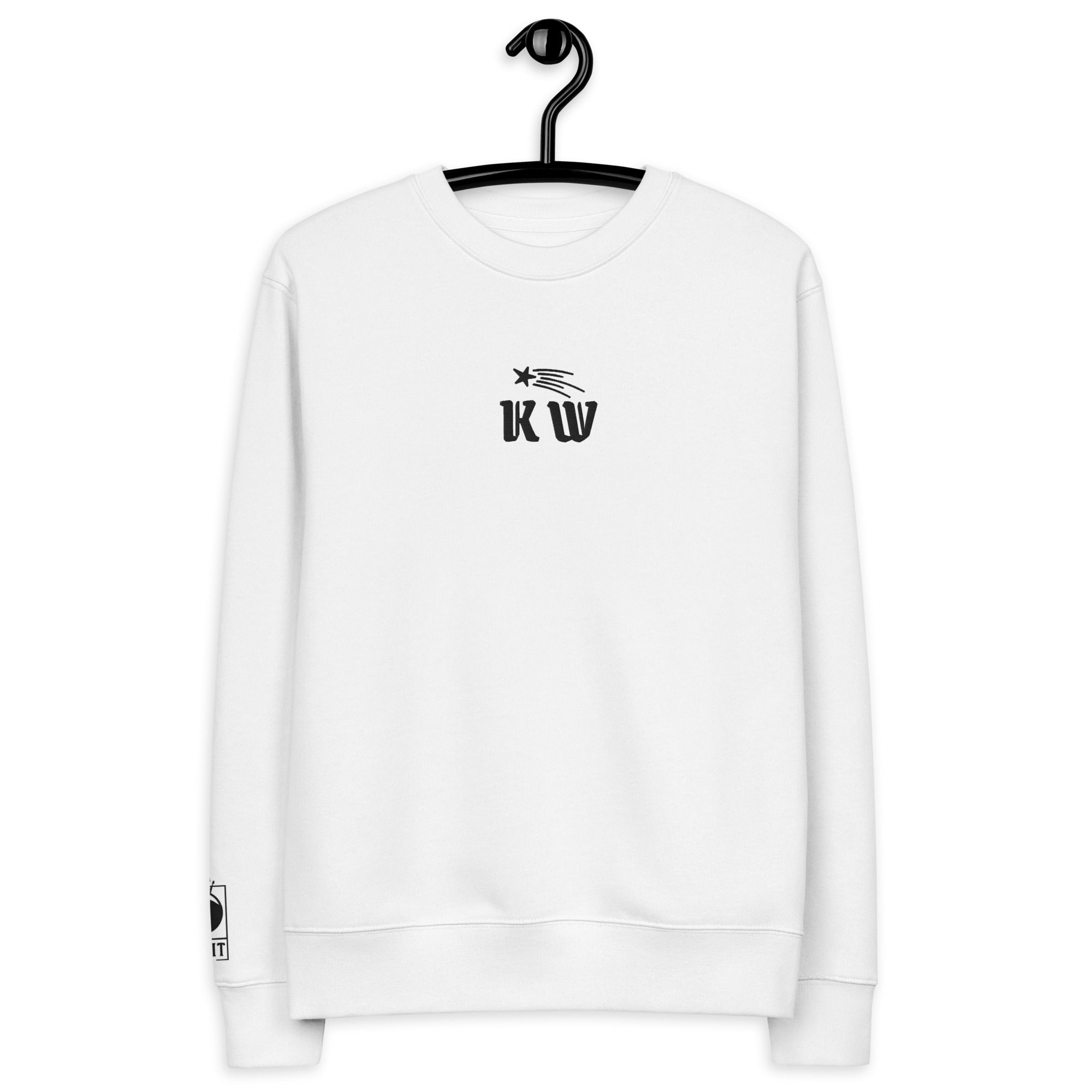 KW INITIAL Brodé Sweatshirt éco-responsable unisexe (new)
