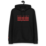 PURE KAMIT Brodé Pull à capuche unisexe écologique