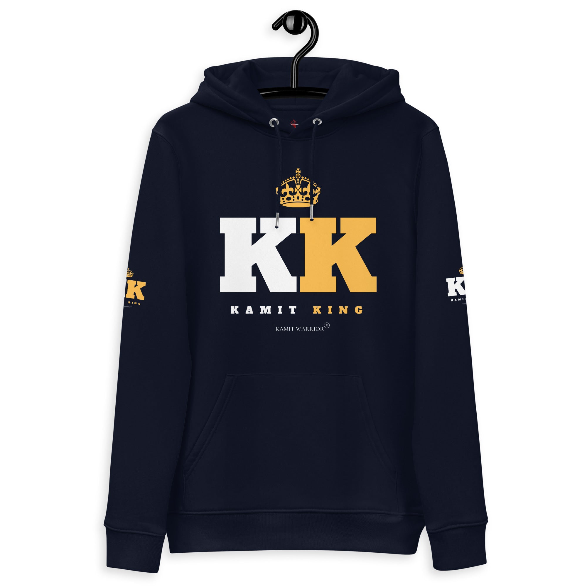 KAMIT KING Pull à capuche unisexe poches Kangourou