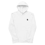 LOGO LEOPARD SUR LE COTE Brodé Pull à capuche unisexe poches Kangourou