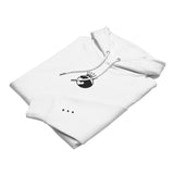 LOGO LEOPARD Brodé Pull à capuche écolo unisexe