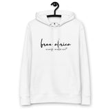 FREE AFRICA Pull à capuche écologique unisexe