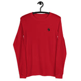 LOGO LEOPARD SUR LE COTE BRODE T-shirt Unisexe à Manches Longues