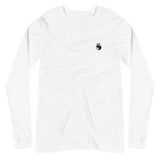 LOGO LEOPARD SUR LE COTE BRODE T-shirt Unisexe à Manches Longues
