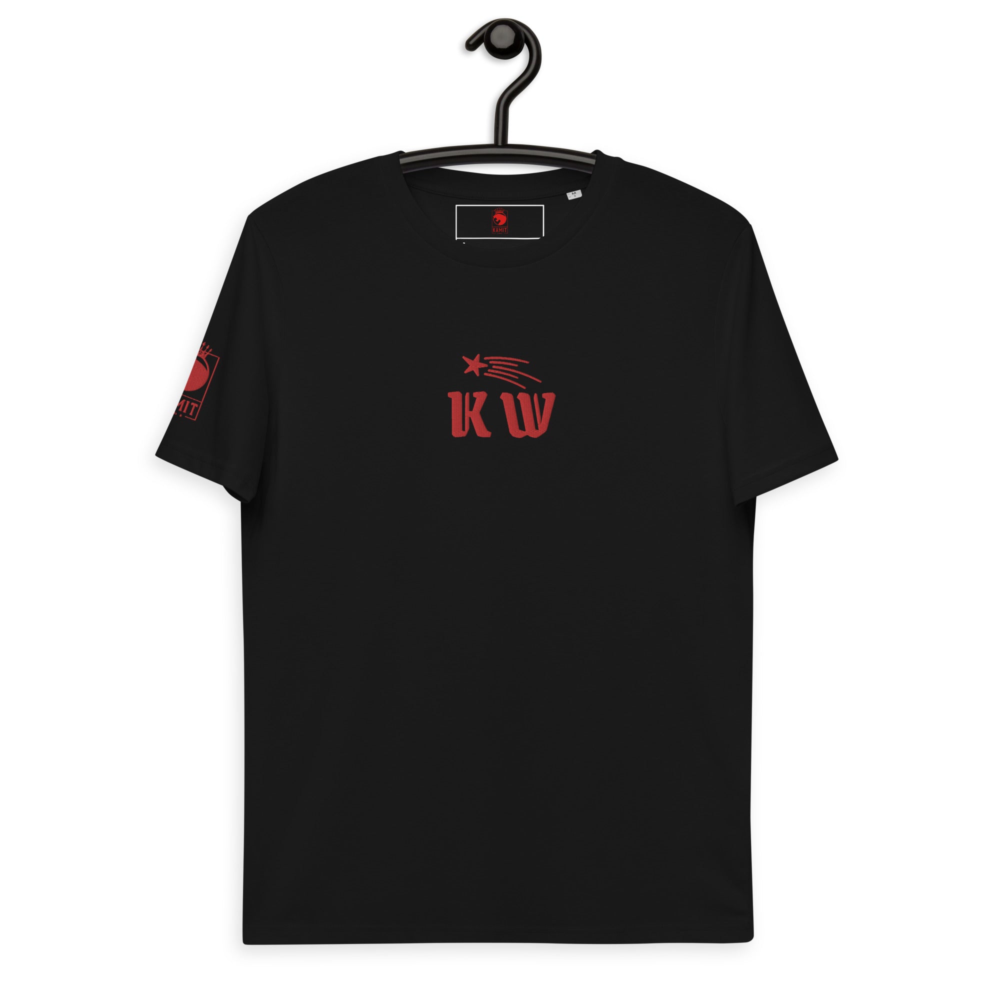 KW INITIAL BRODE T-shirt unisexe 100% coton Bio