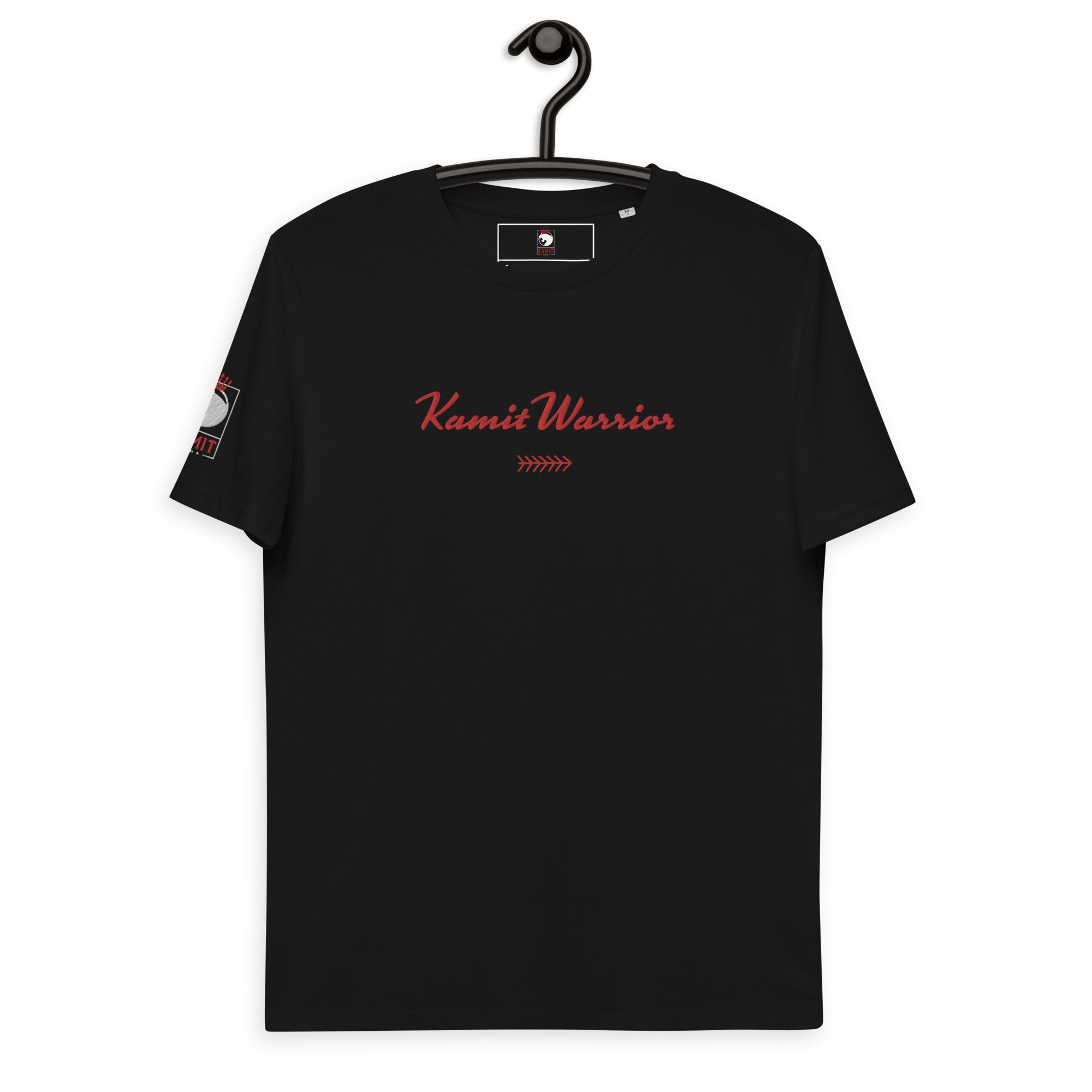 LA FLECHE T-shirt Brodé unisexe en coton biologique