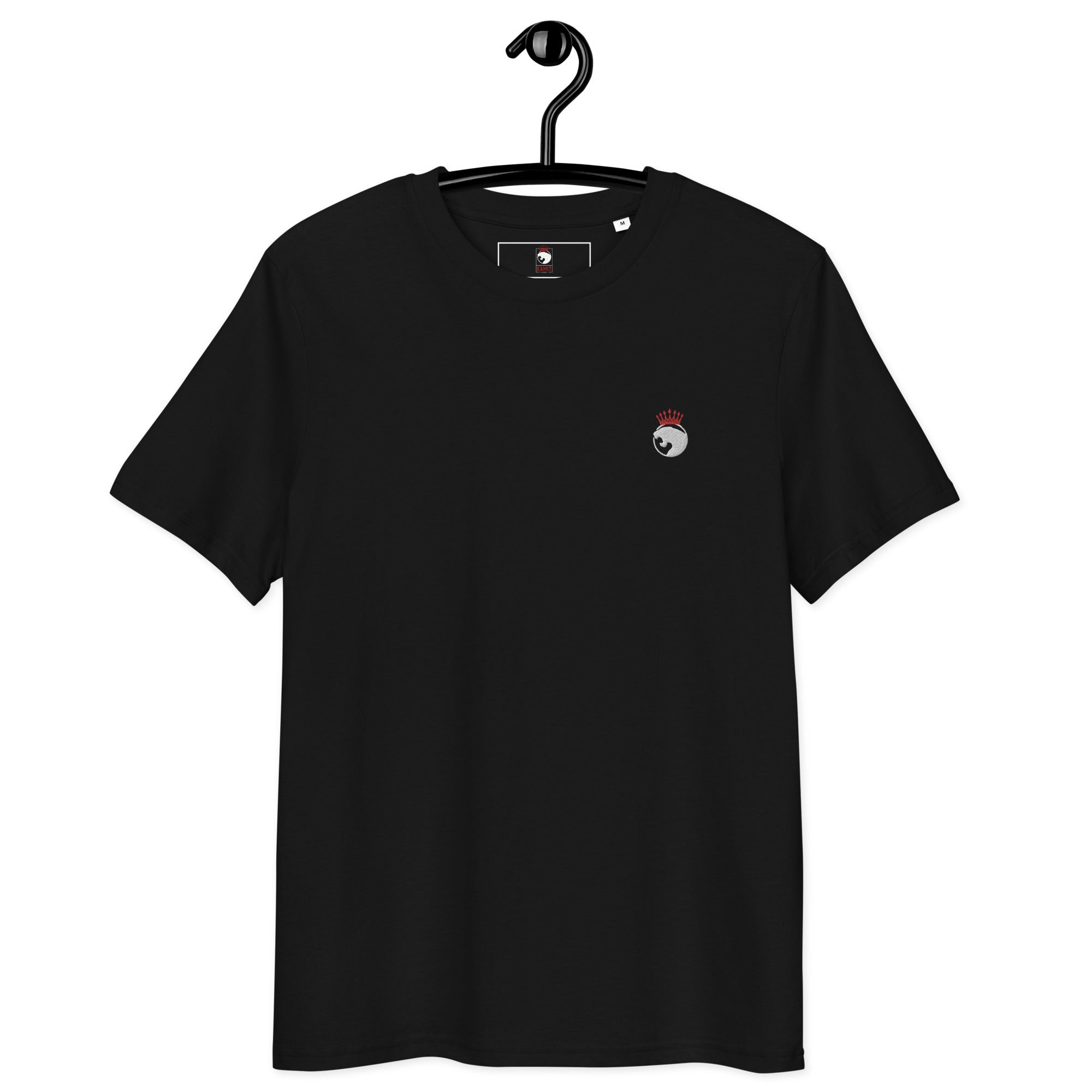 LOGO LEOPARD SUR LE COTE BRODE T-shirt unisexe 100% coton Bio