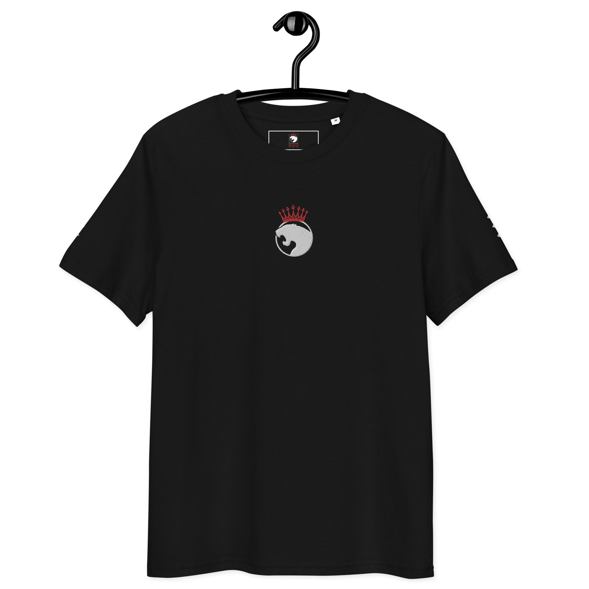 LOGO LEOPARD Brodé T-shirt unisexe 100% coton Bio
