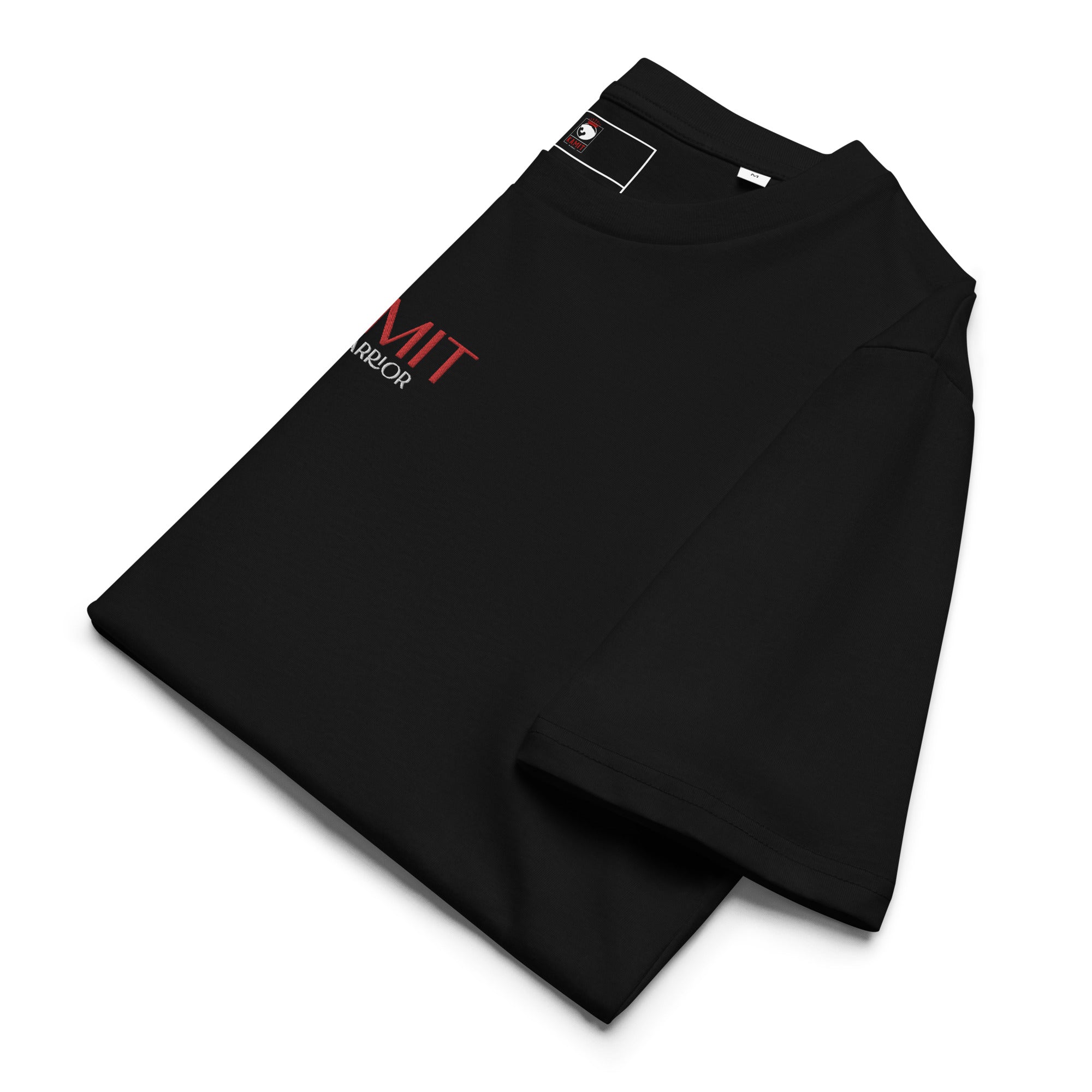 KAMIT WARRIOR LOGO 3 Brodé T-shirt unisexe 100% coton Bio