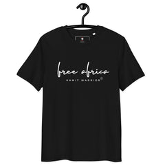 FREE AFRICA T-shirt unisexe 100% Coton Bio
