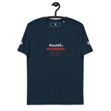 KAMIT IS WARRIOR Brodé T-shirt unisexe en coton biologique