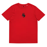 LOGO LEOPARD Brodé T-shirt unisexe 100% coton Bio