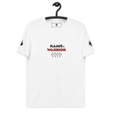 KAMIT IS WARRIOR Brodé T-shirt unisexe en coton biologique
