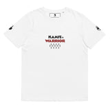KAMIT IS WARRIOR Brodé T-shirt unisexe en coton biologique